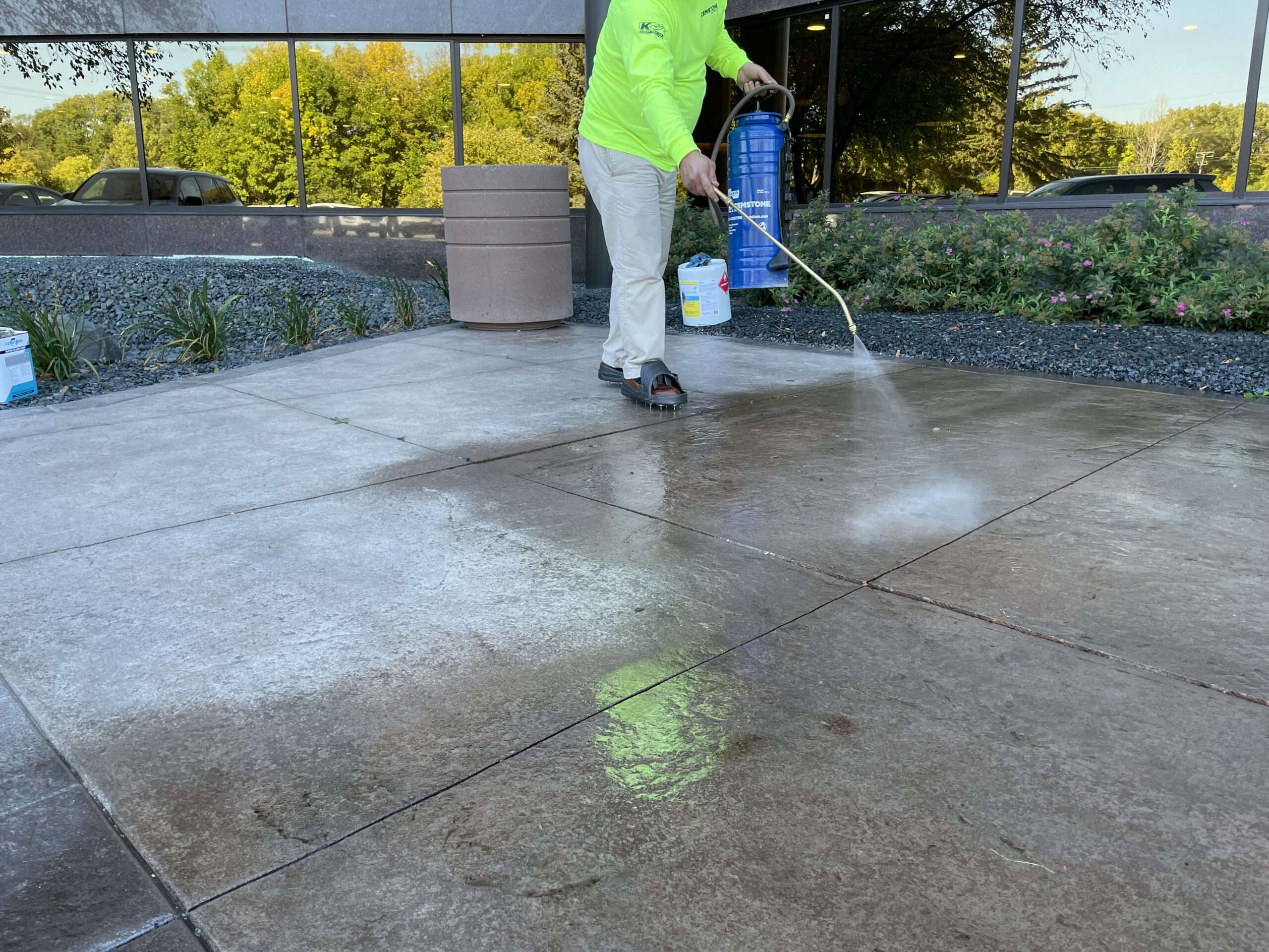 Concrete Sealing project in St. George, Utah