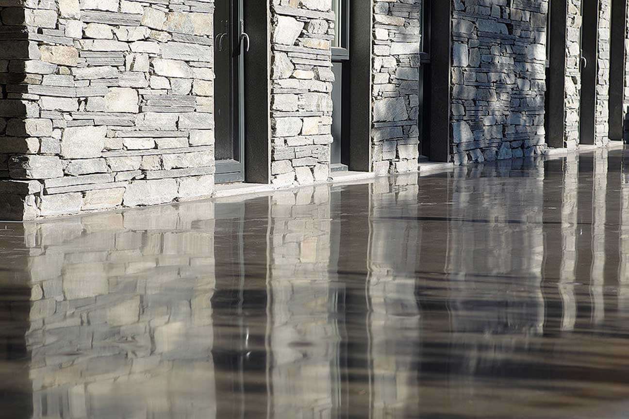 Polished Concrete project in St. George, Utah
